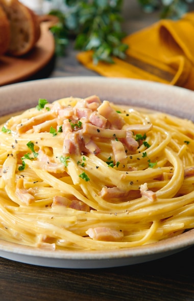 画像：絶品カルボナーラ 調理イメージ