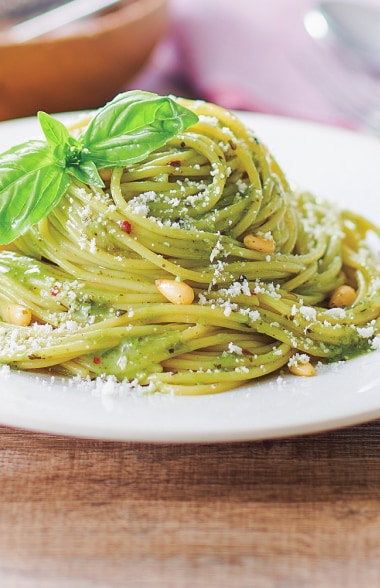 画像：ジェノベーゼ 調理イメージ