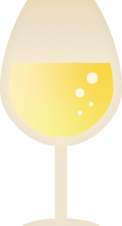 イラスト：スパークリングワイン