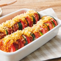 トマトとズッキーニのオーブン焼き