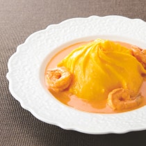 ロールキャベツビスクソース