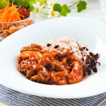 ルウを使わないハヤシライス