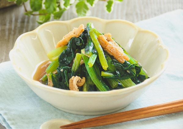 小松菜の炊いたん風