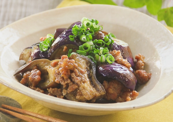 辛くない塩麻婆茄子