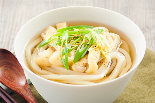 写真：かけうどん