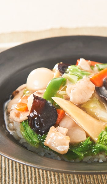 画像：シャンタンで本気中華の中華丼