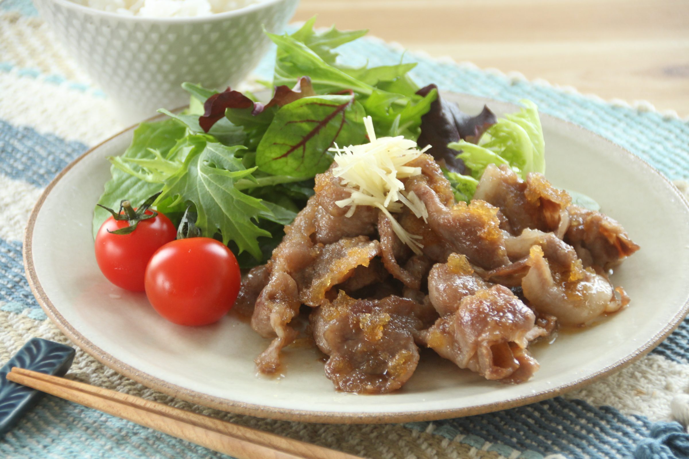 さっぱり豚のしょうが焼き
