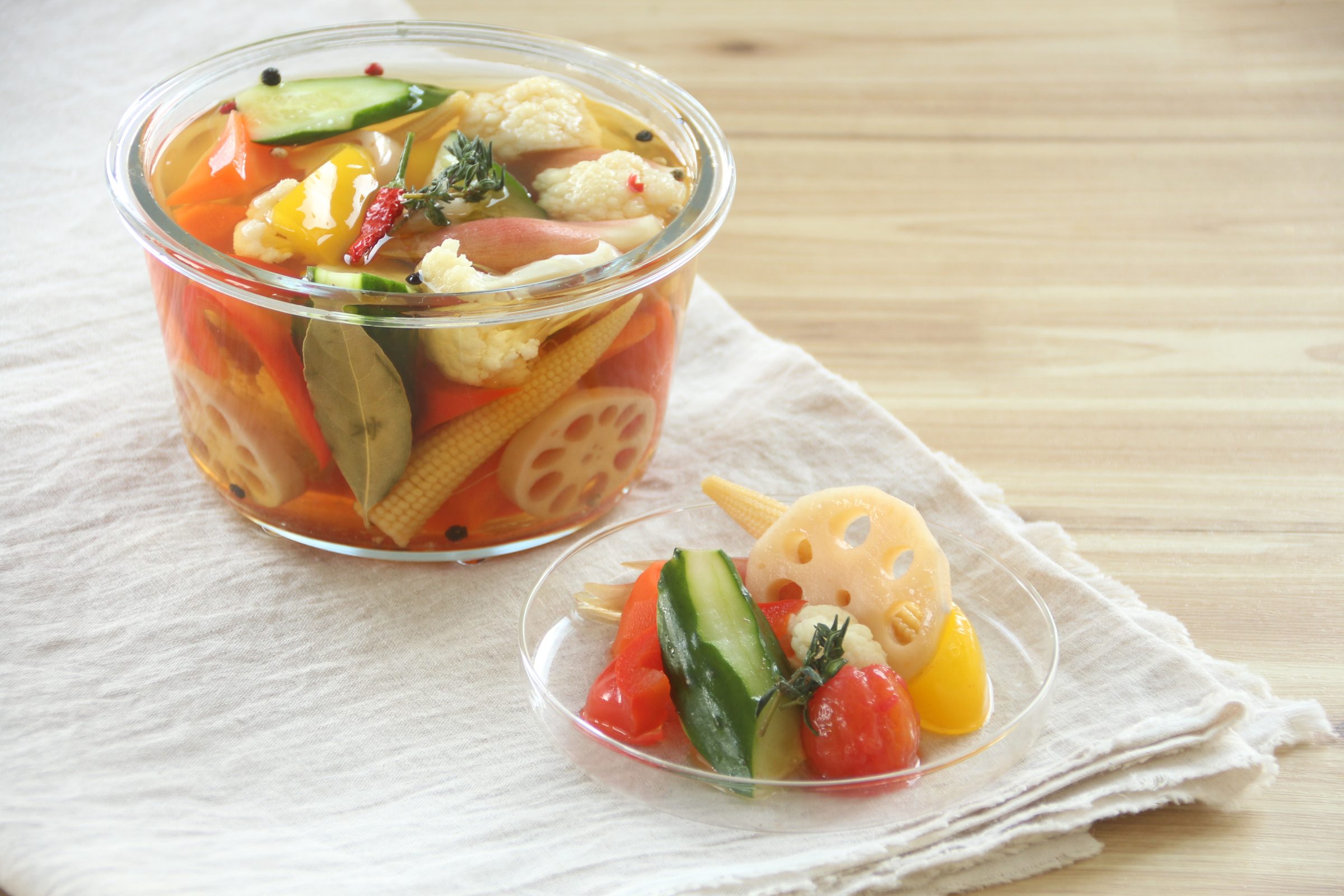 だしまろ酢の基本のピクルス