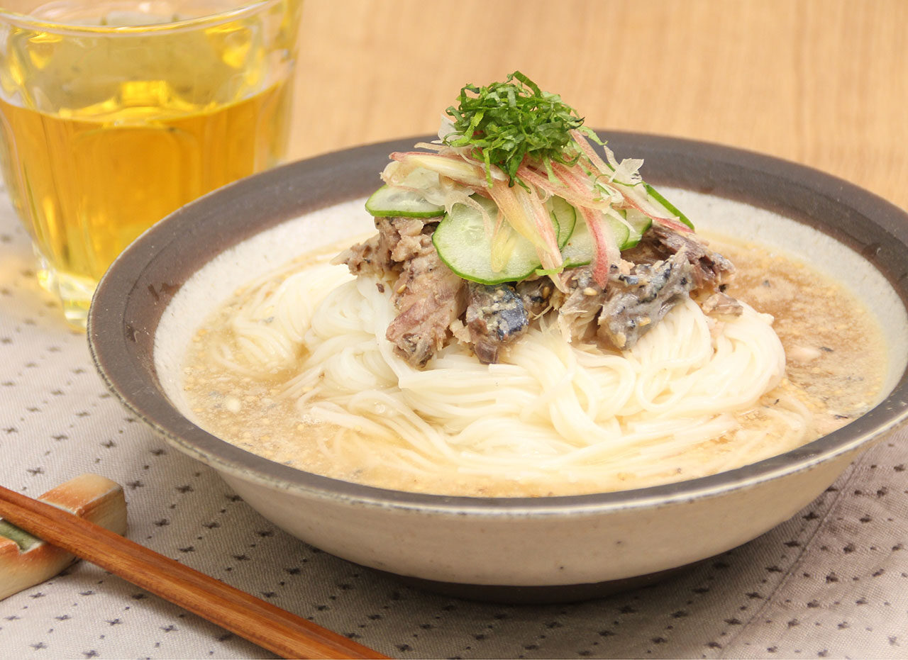 冷や汁風そうめん