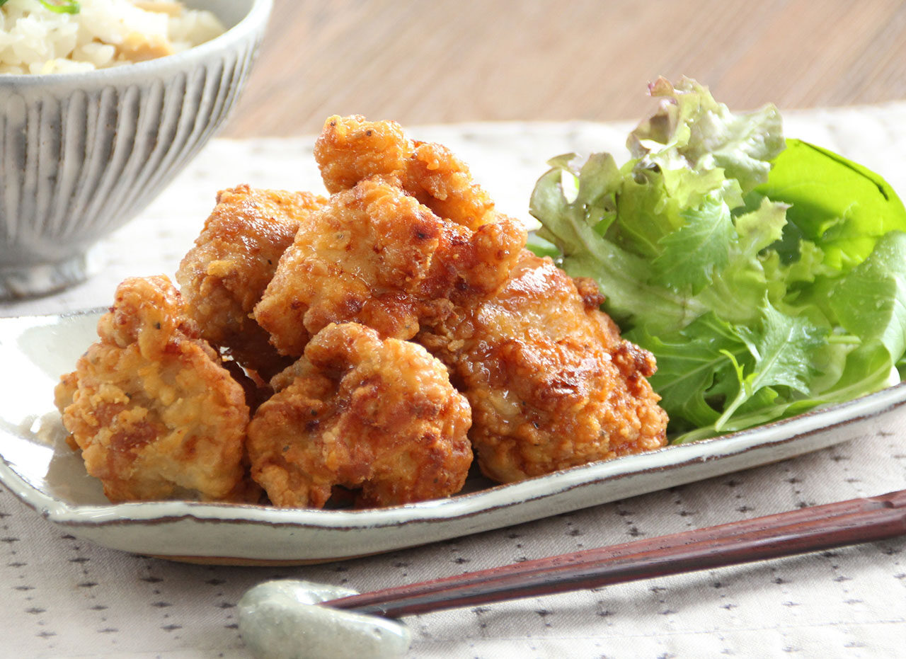 鶏のカレー風味揚げ