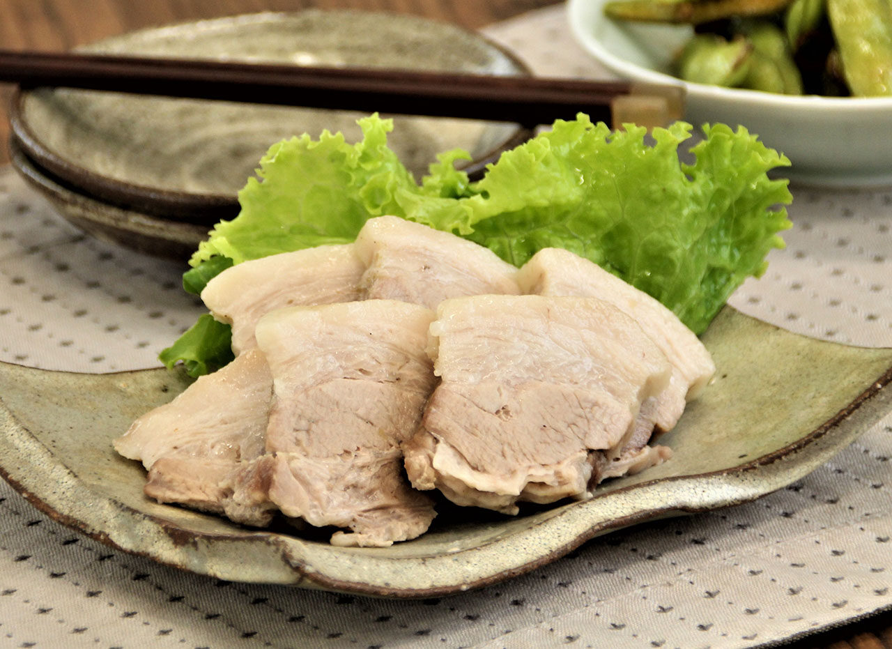 炊飯器で塩チャーシュー