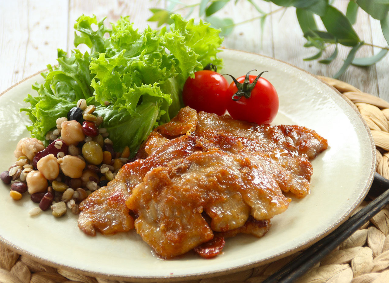 豚肉のしょうが焼き（創味のつゆ　あまくち）