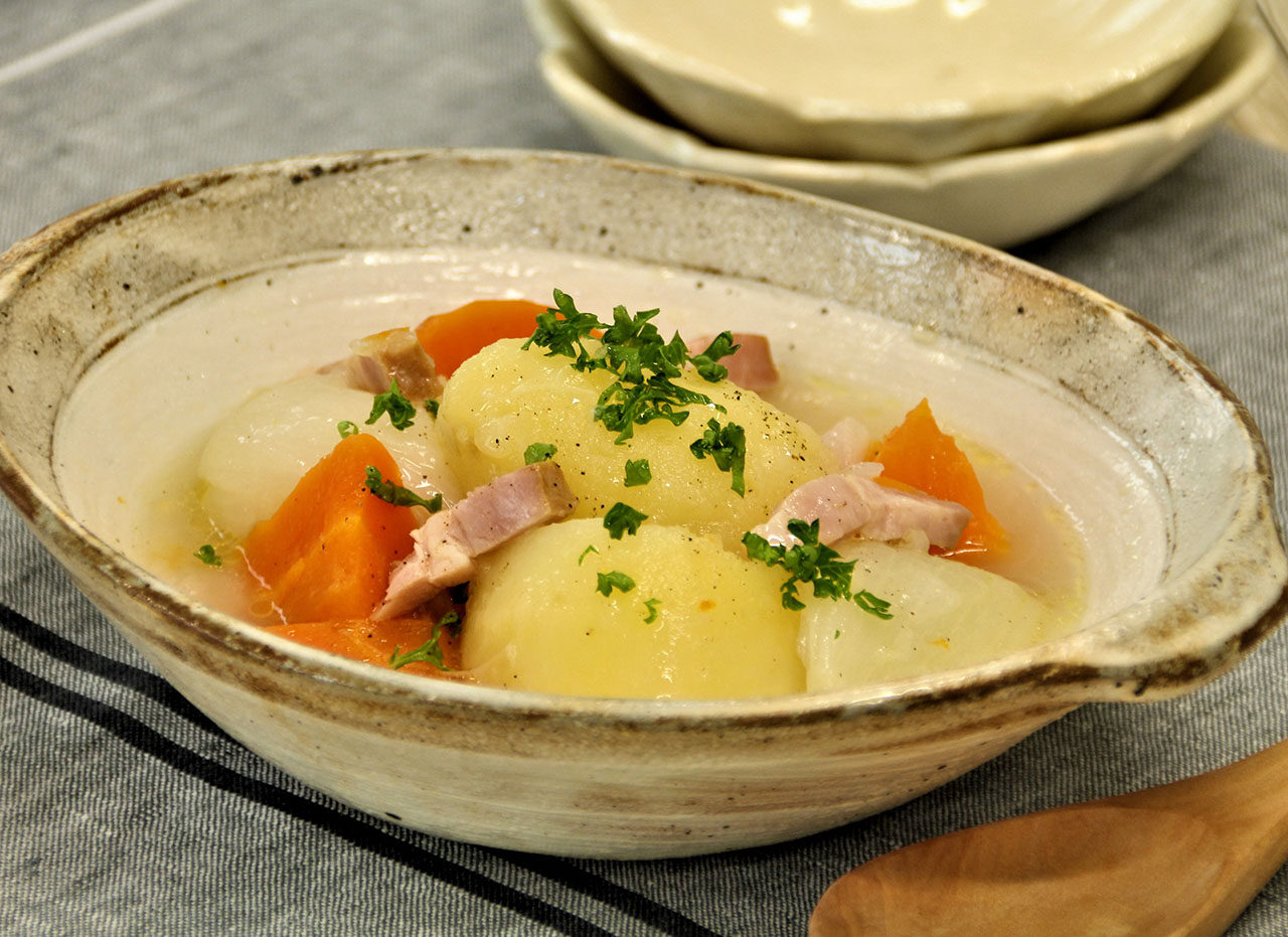 炊飯器で洋風肉じゃが