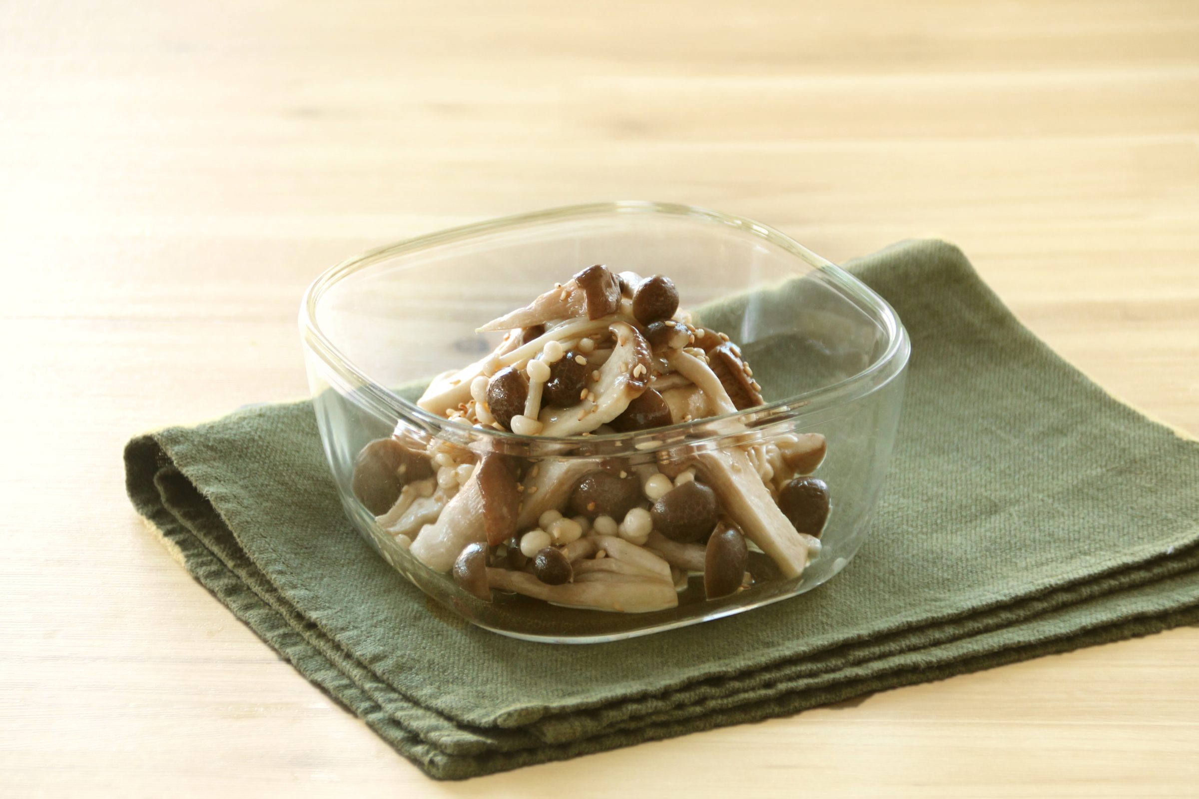 きのこのナムル　なんでもナムル